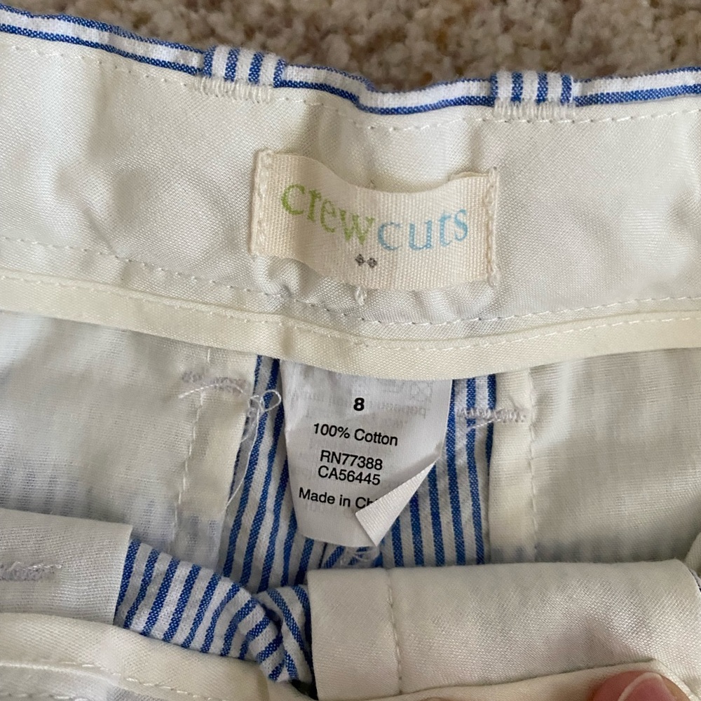 Boys J. Crew Crew Cuts Seersucker Shorts - Picture 3 of 5